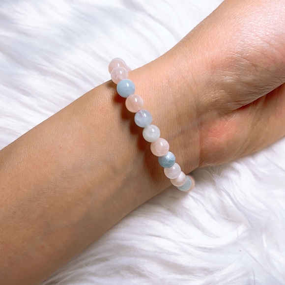 Free morganite crystal bracelet with any purchase...add to bundle - Picture 3 of 5